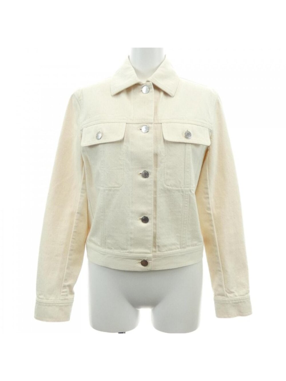 Hermes Denim Jacket White